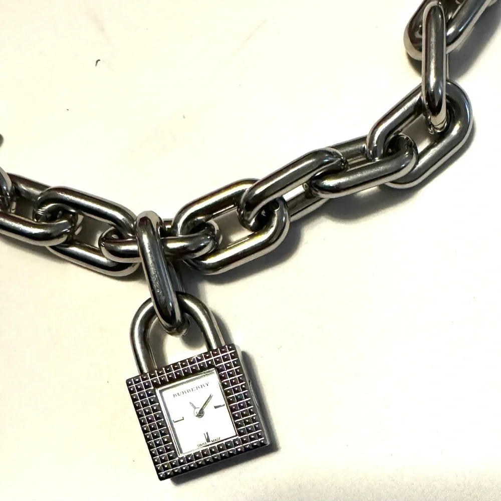 Burberry limited edition 90’s bracelet/charm watch